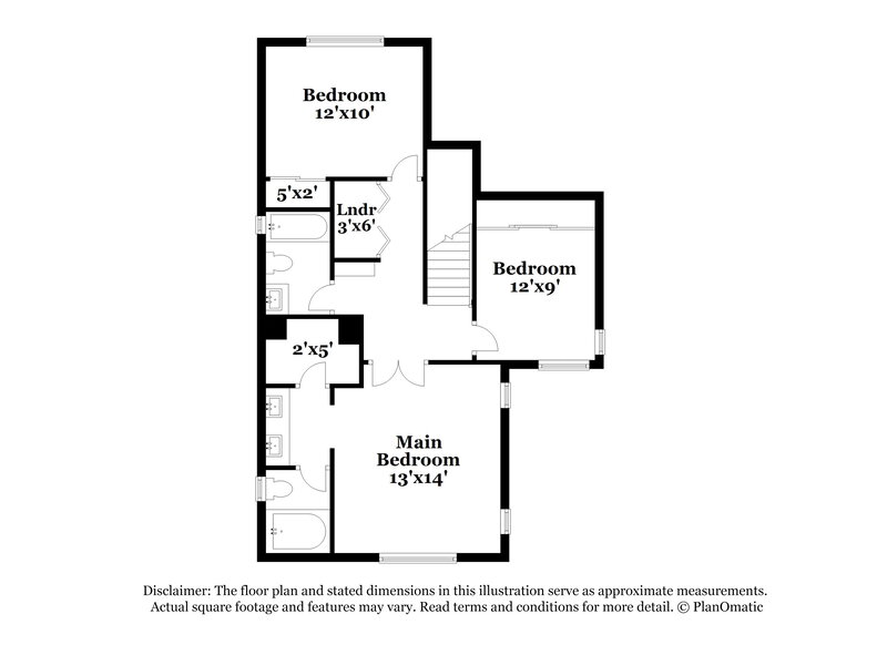 1,725/Mo, 2724 Advancement Ave North Las Vegas, NV 89031 Floor Plan View