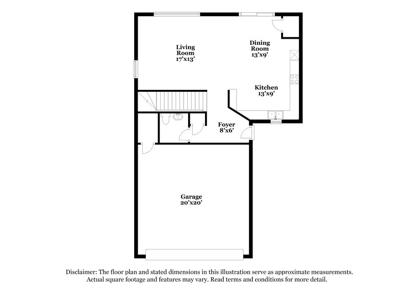 1,860/Mo, 124 Snow Dome Ave North Las Vegas, NV 89031 Floor Plan View