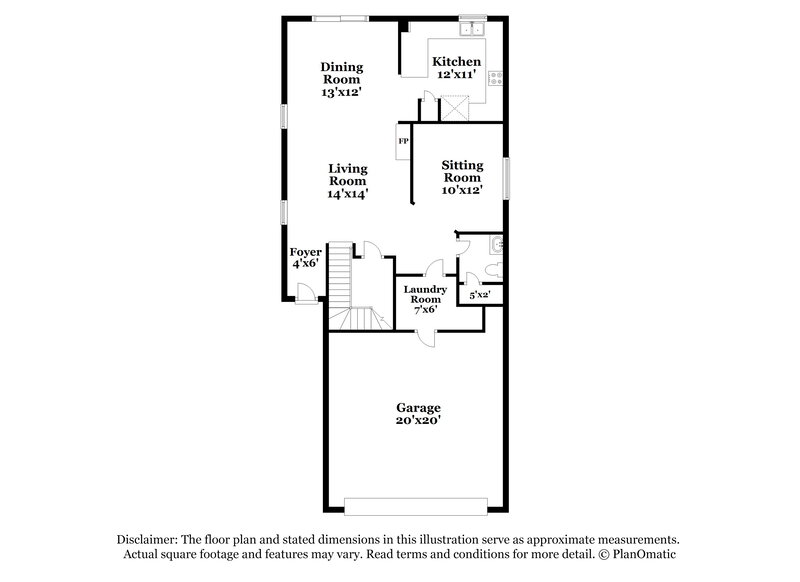 2,340/Mo, 9521 Colorado Blue St Las Vegas, NV 89123 Floorplan View