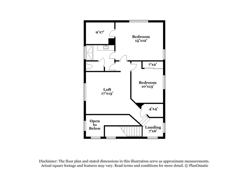 2,235/Mo, 8054 Palace Estate Ave Las Vegas, NV 89117 Floor Plan View