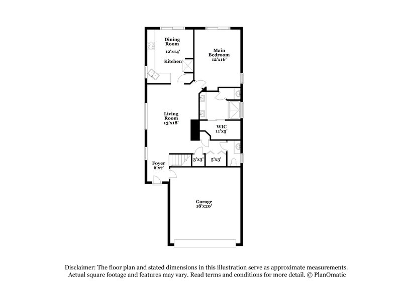 2,235/Mo, 8054 Palace Estate Ave Las Vegas, NV 89117 Floor Plan View 2