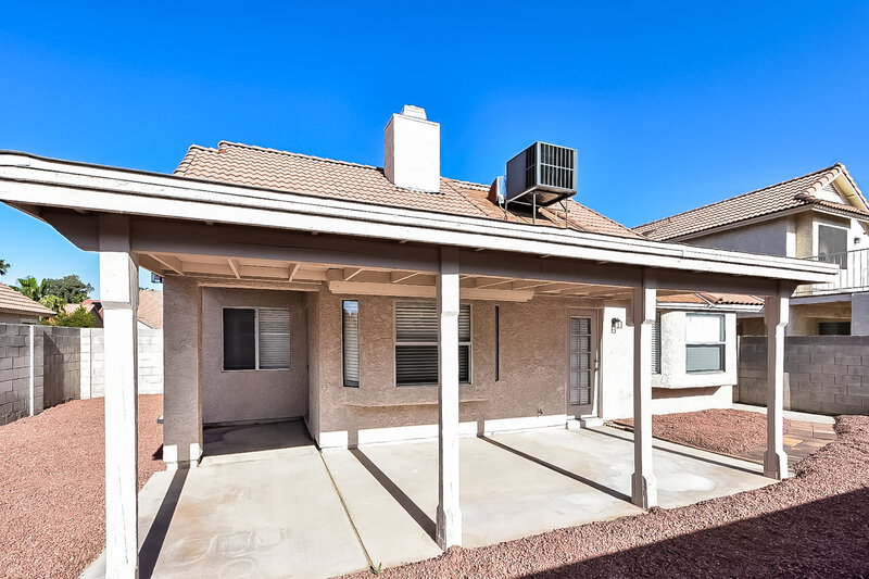 2,215/Mo, 3316 Sturbridge Cir Las Vegas, NV 89129 Rear View
