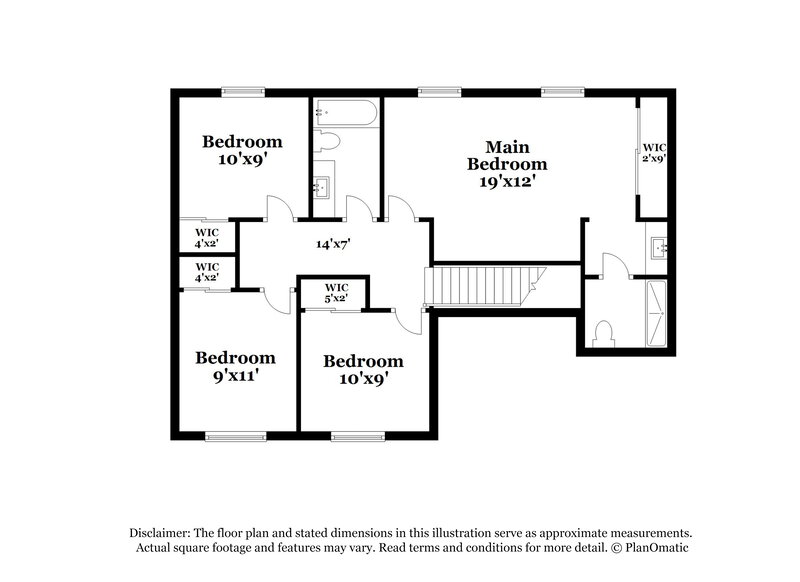 2,355/Mo, 4301 Satinwood Dr Las Vegas, NV 89147 Floor Plan View