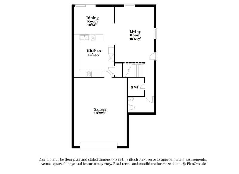 2,210/Mo, 5712 Athinas St North Las Vegas, NV 89031 Floorplan View