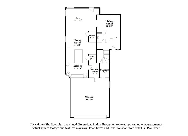 2,060/Mo, 7908 Mt Shasta Cir Las Vegas, NV 89145 Floorplan View