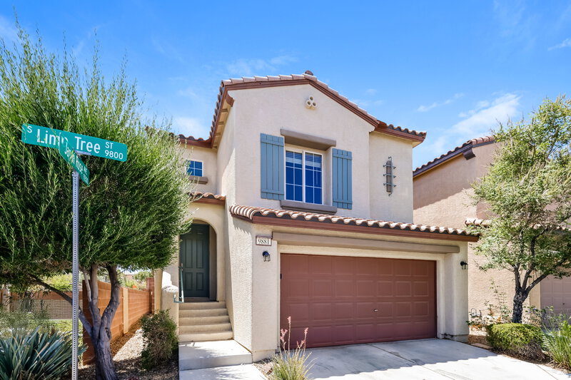 2,170/Mo, 9881 Lime Tree St Las Vegas, NV 89178 Front View