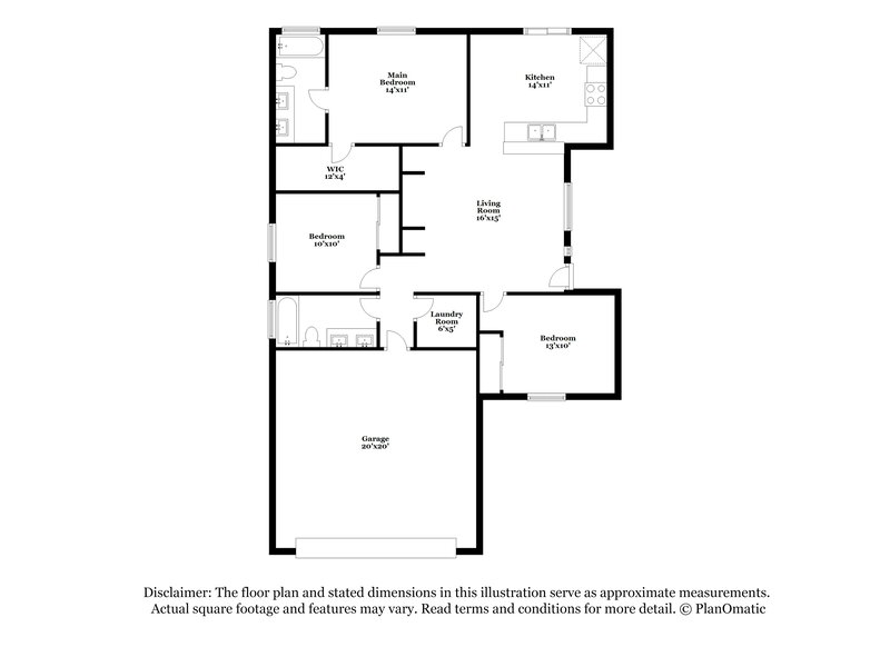 1,925/Mo, 4832 Morning Splash Ave Las Vegas, NV 89131 Floor Plan View
