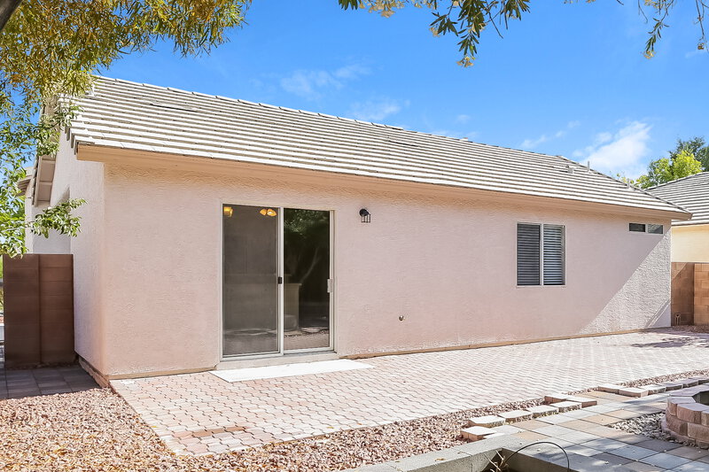 1,925/Mo, 4832 Morning Splash Ave Las Vegas, NV 89131 Rear View
