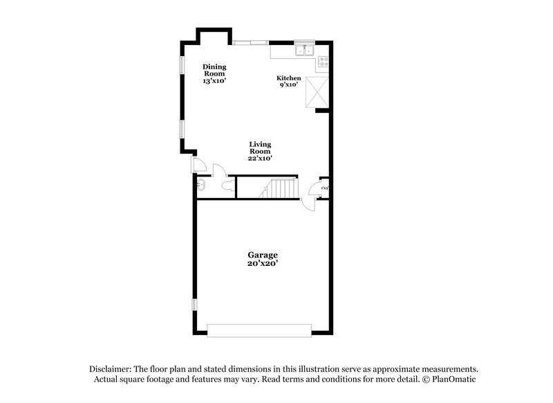 1,835/Mo, 7543 Holiday Hills St Las Vegas, NV 89139 Floor Plan View