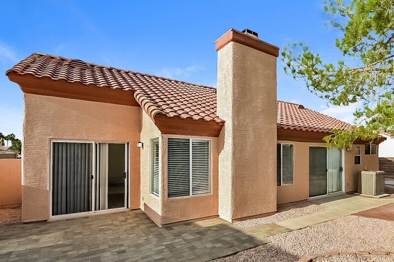 2,285/Mo, 4804 Crimson Glory Ln Las Vegas, NV 89130 Rear View