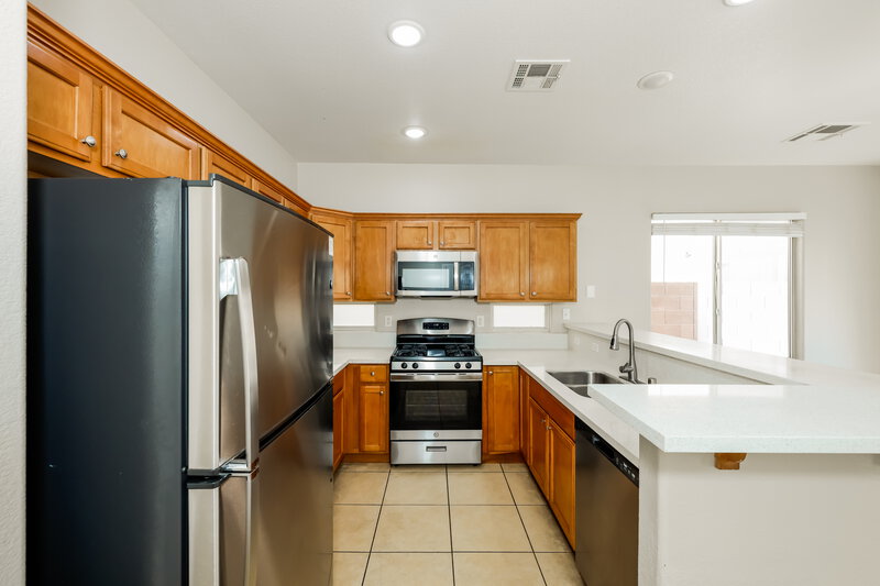 2,175/Mo, 8616 Nature Scene Dr Las Vegas, NV 89139 Kitchen View