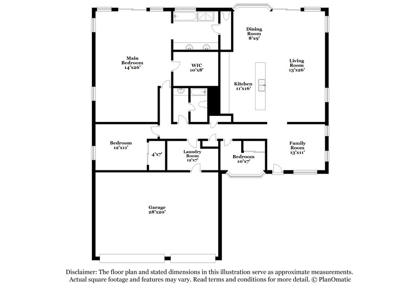 2,275/Mo, 4015 Captain Morgan Ave North Las Vegas, NV 89031 Floor Plan View