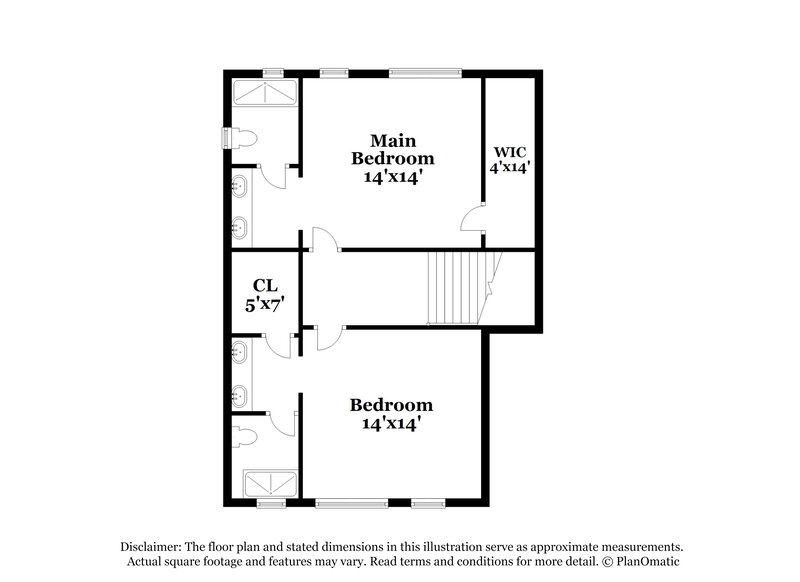 3,140/Mo, 10361 Sunny Ranch Ave Las Vegas, NV 89129 Floor Plan View 2