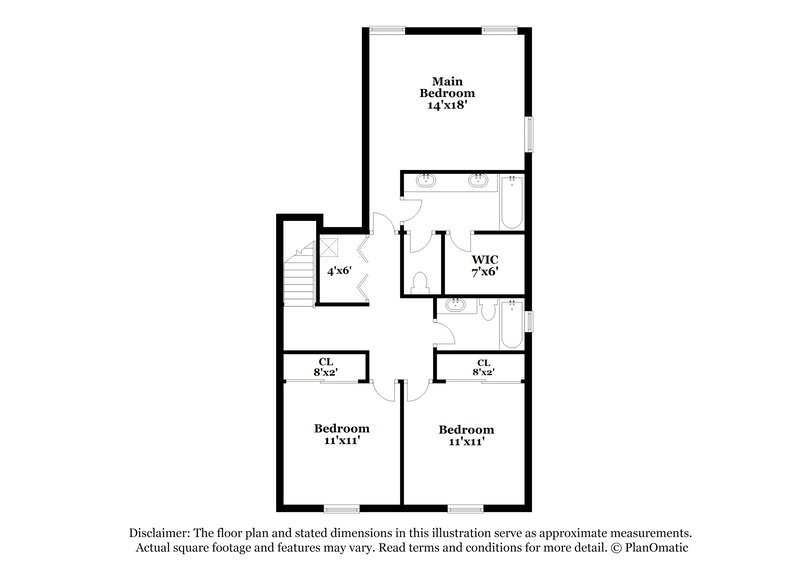 2,290/Mo, 11130 Star Lily St Las Vegas, NV 89141 Floor Plan View 2