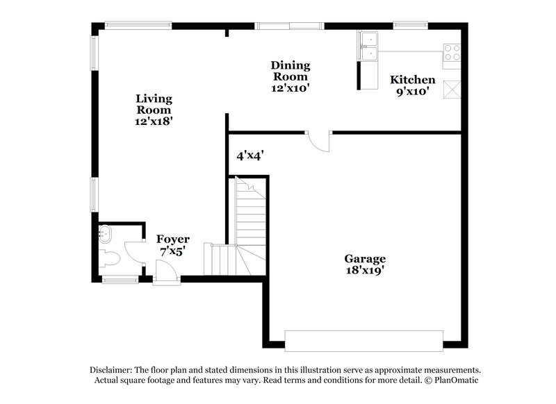 2,435/Mo, 1460 Grub Stake Cir Henderson, NV 89014 Floor Plan View