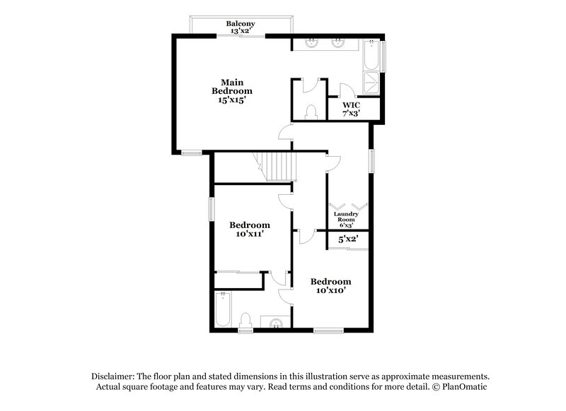 3,300/Mo, 10509 W Gilmore Ave Las Vegas, NV 89129 Floor Plan View 2