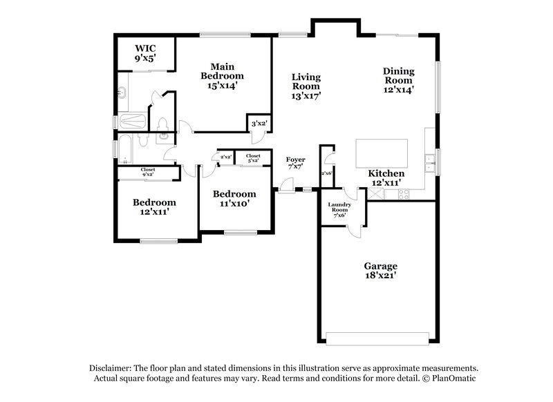 3,140/Mo, 1100 Sport of Kings Ave Henderson, NV 89015 Floor Plan View