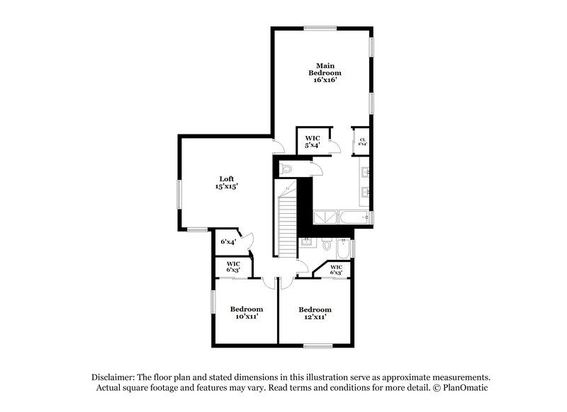 2,260/Mo, 9787 Aleutian St Las Vegas, NV 89178 Floor Plan View 2