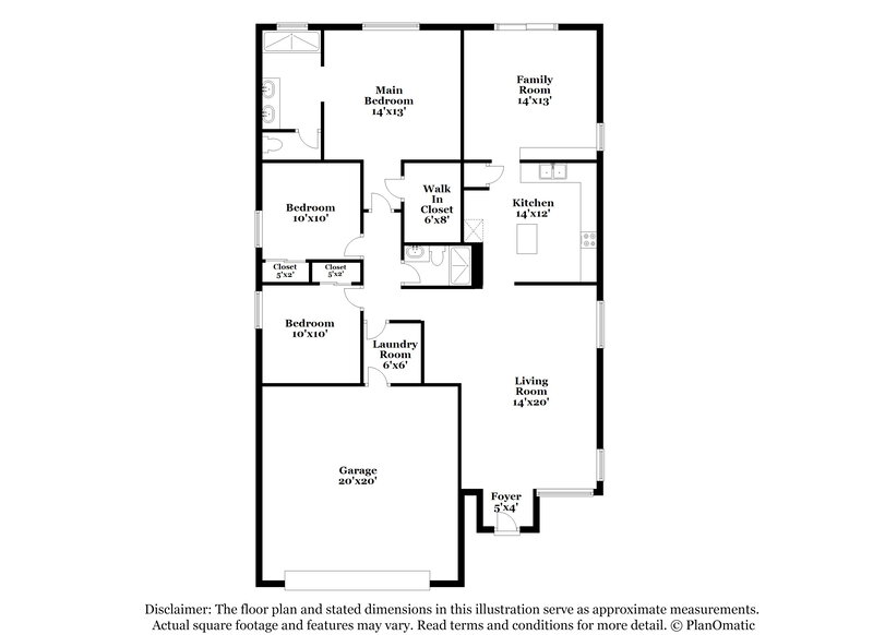 2,780/Mo, 941 Adobe Flat Dr Henderson, NV 89011 Floor Plan View