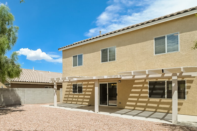 2,360/Mo, 9991 Oyster Pearl St Las Vegas, NV 89183 Rear View