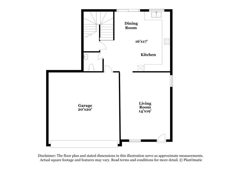 2,020/Mo, 6083 W Dewey Dr Las Vegas, NV 89118 Floorplan View