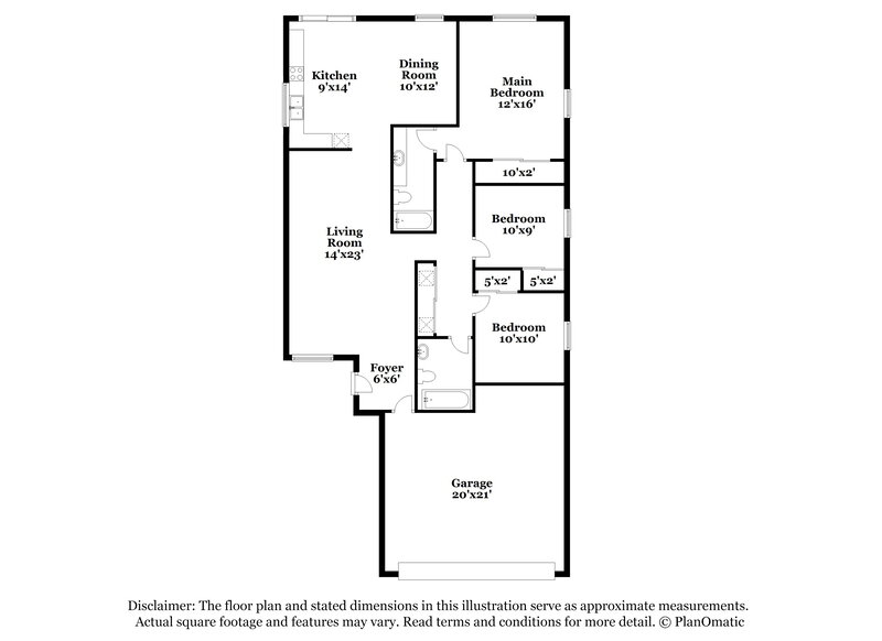 3,120/Mo, 2562 Machado Dr Henderson, NV 89074 Floor Plan View