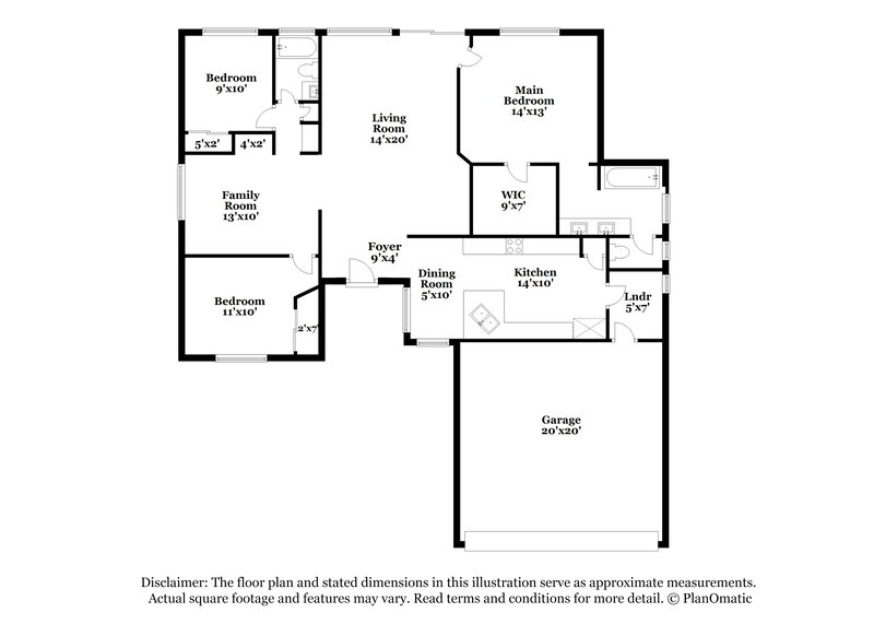 2,940/Mo, 1067 Kennebunk Cir Henderson, NV 89015 Floor Plan View