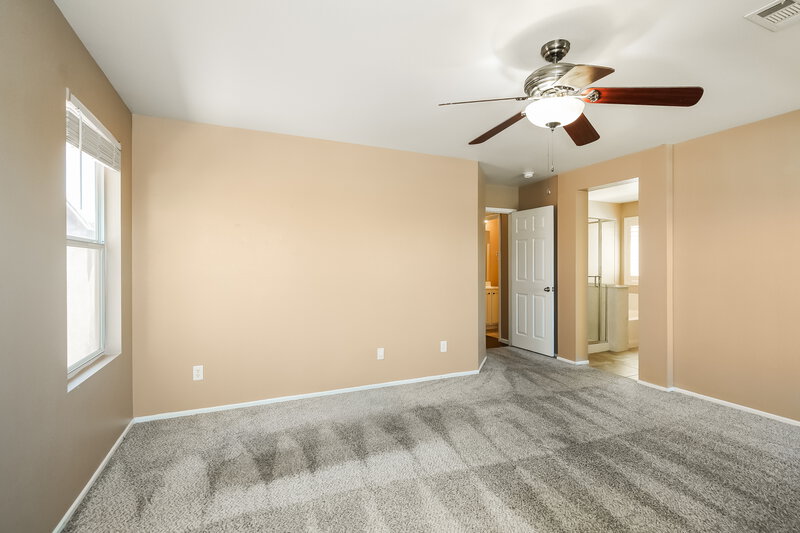 2,165/Mo, 9434 Blooming Grove Ave Las Vegas, NV 89149 Main Bedroom View 2