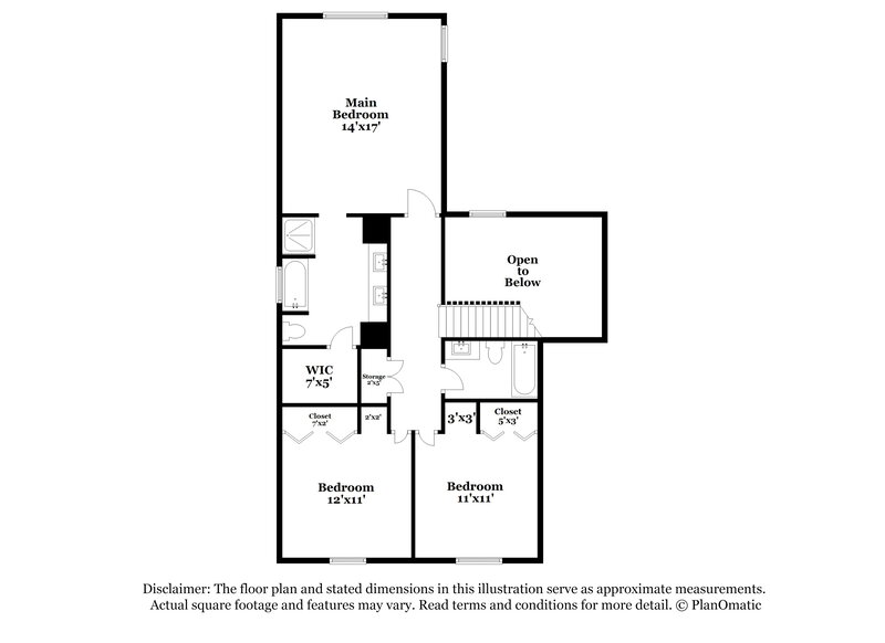 2,030/Mo, 1218 Cobble Lake Ave North Las Vegas, NV 89081 Floor Plan View 2