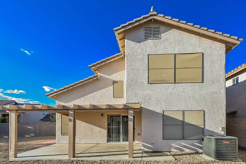 2,030/Mo, 1218 Cobble Lake Ave North Las Vegas, NV 89081 Rear View