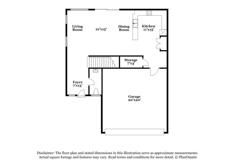 1,990/Mo, 9028 Leading Ct Las Vegas, NV 89149 Floor Plan View