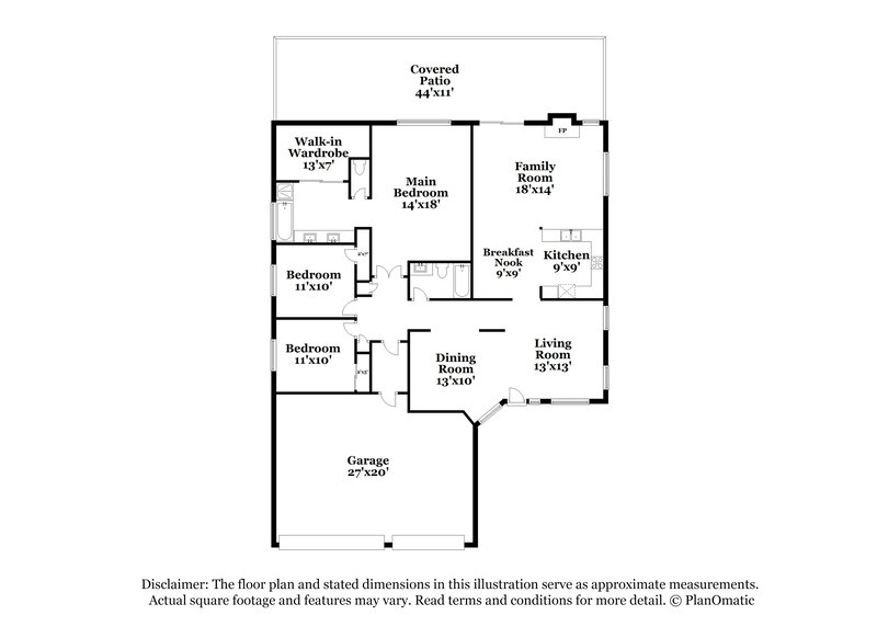 2,015/Mo, 931 Blue Arroyo Dr Henderson, NV 89015 Floorplan View