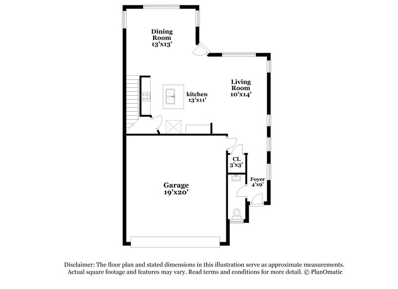 2,010/Mo, 7660 Eastham Bay Ave Las Vegas, NV 89179 Floor Plan View