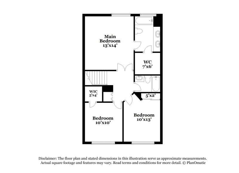 2,245/Mo, 9854 Silver Chaps Ct Las Vegas, NV 89183 Floorplan View 2