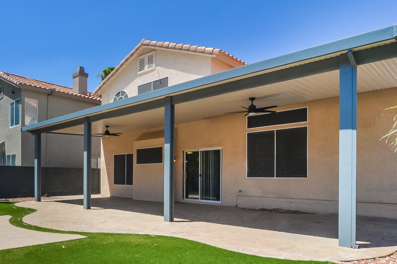 2,290/Mo, 9854 Silver Chaps Ct Las Vegas, NV 89183 Rear View 2