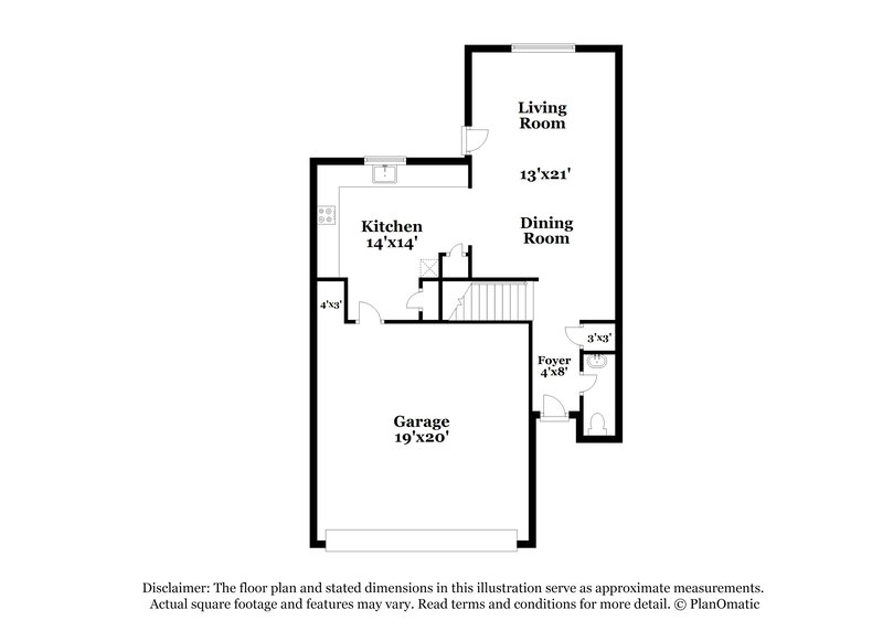 2,090/Mo, 7585 Perla del Mar Ave Las Vegas, NV 89179 Floor Plan View