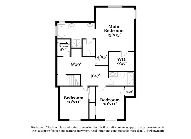 2,090/Mo, 7585 Perla del Mar Ave Las Vegas, NV 89179 Floor Plan View 2