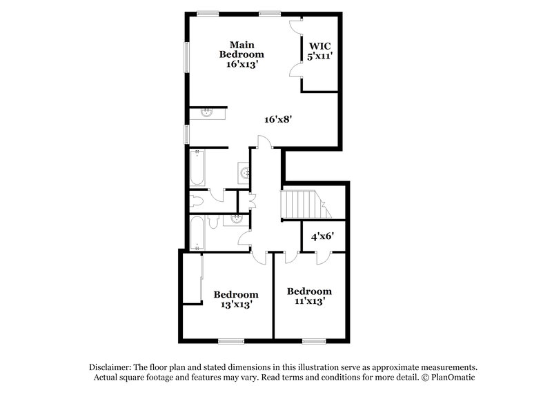 1,960/Mo, 4873 Maryvale Dr Las Vegas, NV 89130 Floor Plan View 2