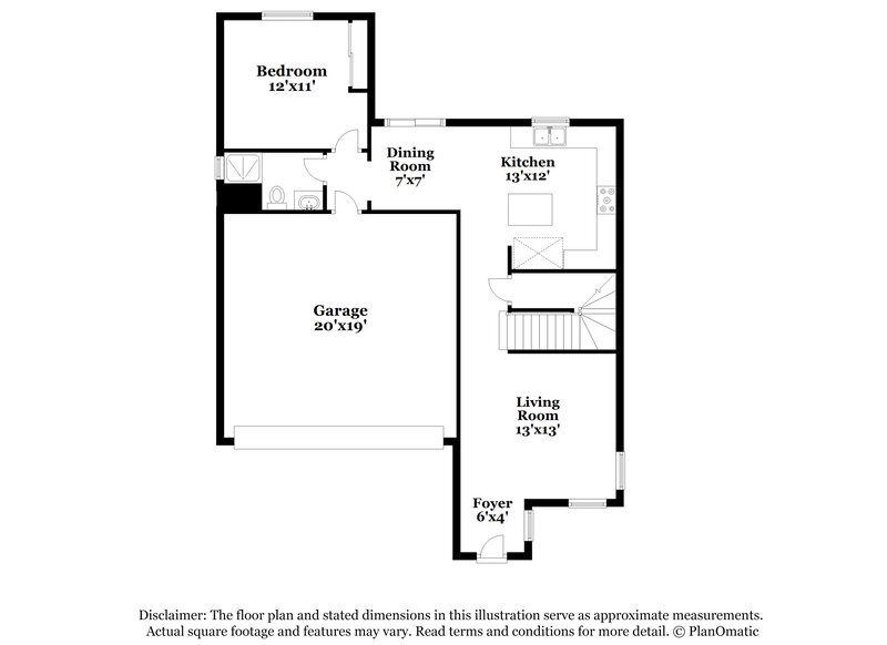 2,350/Mo, 8699 Brilliant Star Dr Las Vegas, NV 89178 Floor Plan View 2