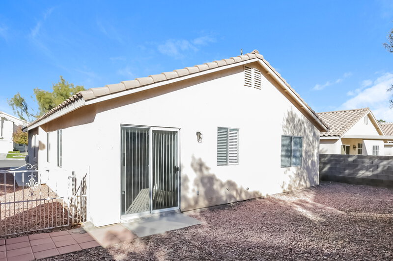 2,015/Mo, 8253 Ten Gallon Ct Las Vegas, NV 89129 Rear View