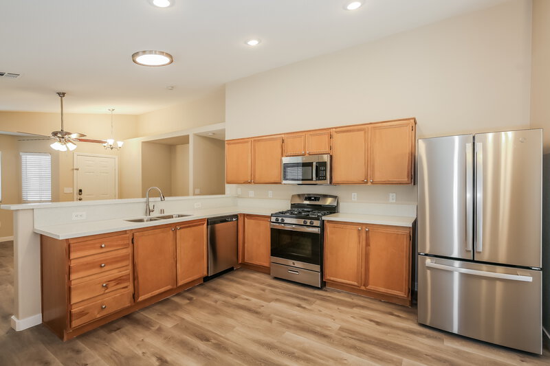 2,475/Mo, 4929 Whispering Spring Ave Las Vegas, NV 89131 Kitchen View
