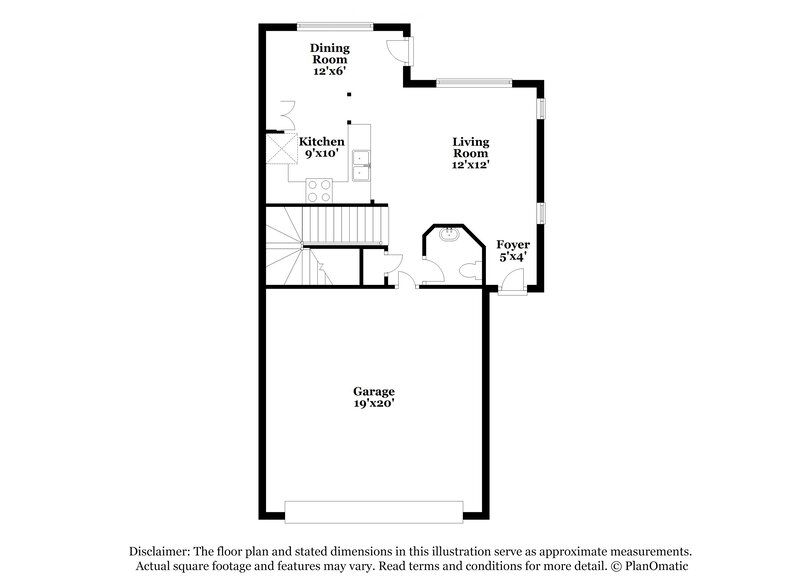 1,725/Mo, 2519 Lord Orville Ct North Las Vegas, NV 89031 Floor Plan View
