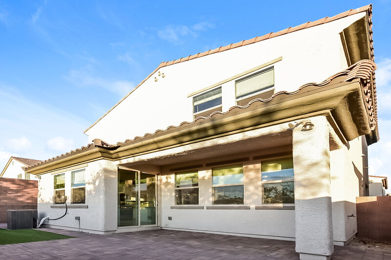 2,330/Mo, 7506 Whitman Colonial St Las Vegas, NV 89166 Rear View