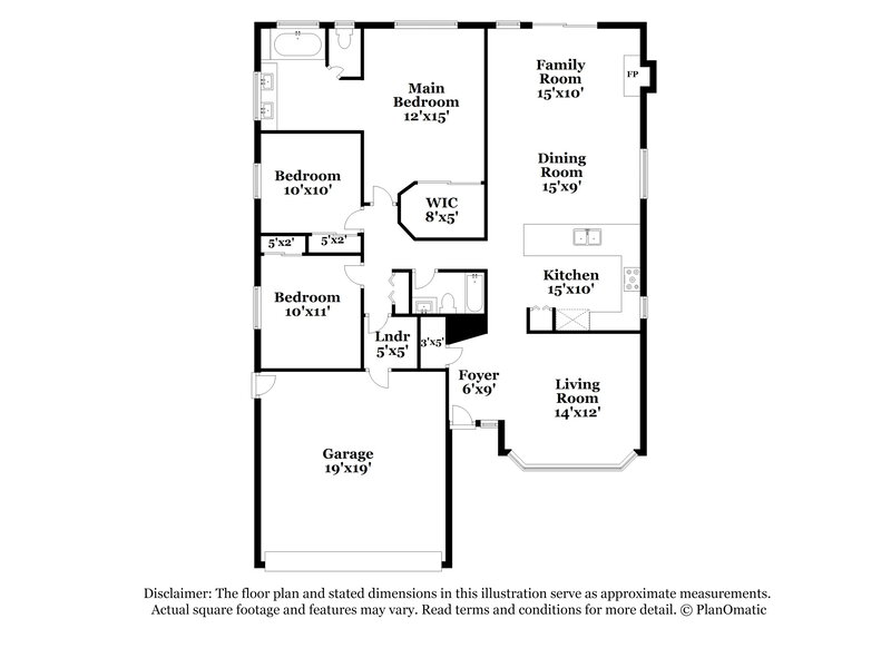 2,335/Mo, 8 Megan Dr Henderson, NV 89074 Floorplan View