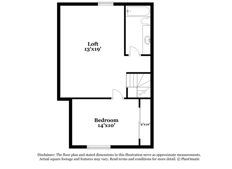 3,440/Mo, 9832 Lake Austin Ct Las Vegas, NV 89148 Floor Plan View 2