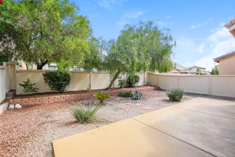 3,440/Mo, 9832 Lake Austin Ct Las Vegas, NV 89148 Backyard View