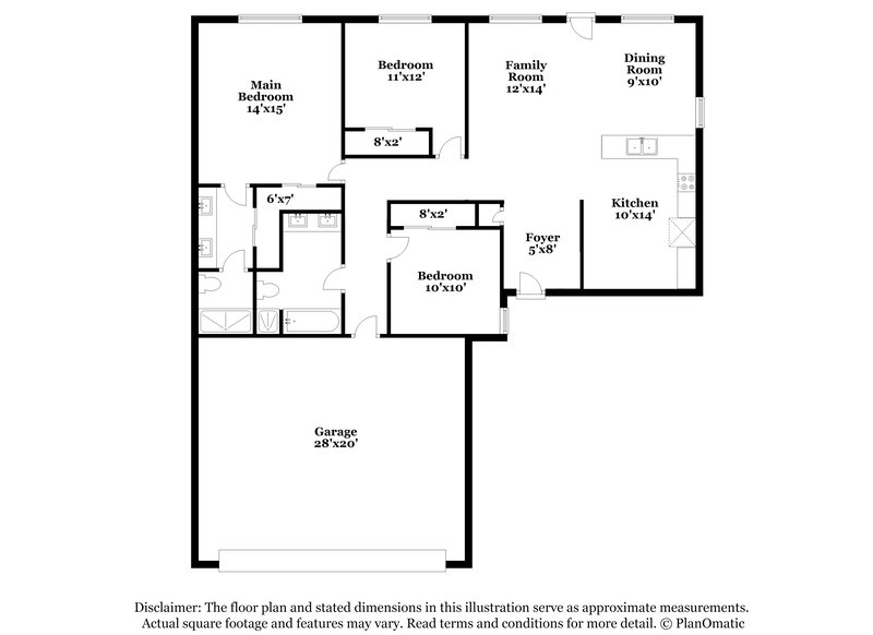2,095/Mo, 245 Leaf Bud Ct Henderson, NV 89074 Floor Plan View
