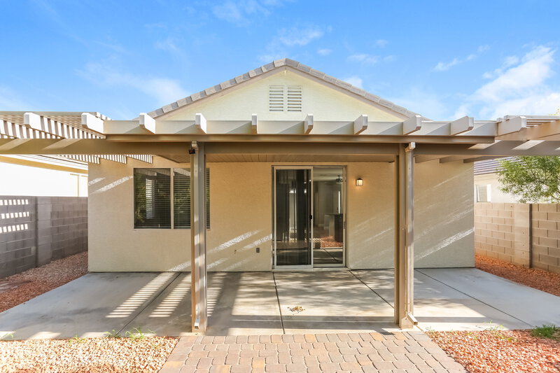 2,075/Mo, 8837 Medicine Wheel Ave Las Vegas, NV 89143 Rear View