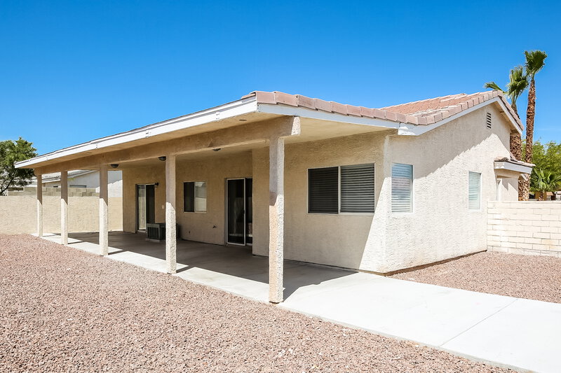 1,980/Mo, 5435 Coleman St North Las Vegas, NV 89031 Rear View
