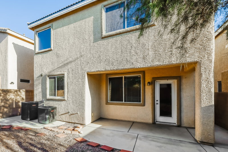 2,250/Mo, 9081 Sheffield Garden Ave Las Vegas, NV 89148 Rear View